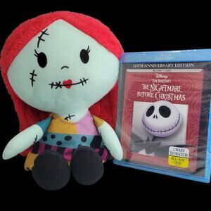 The Nightmare Before Christmas Blu-ray + DVD 20th Anniv Tim Burton NEW